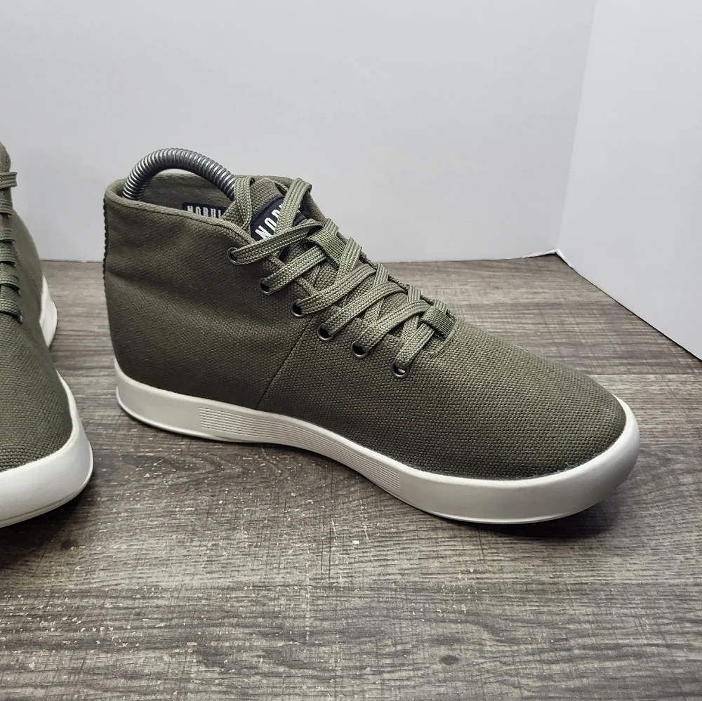 NOBULL Recs Canvas Unisex  - Women's Sz 8  Mens 6 Green